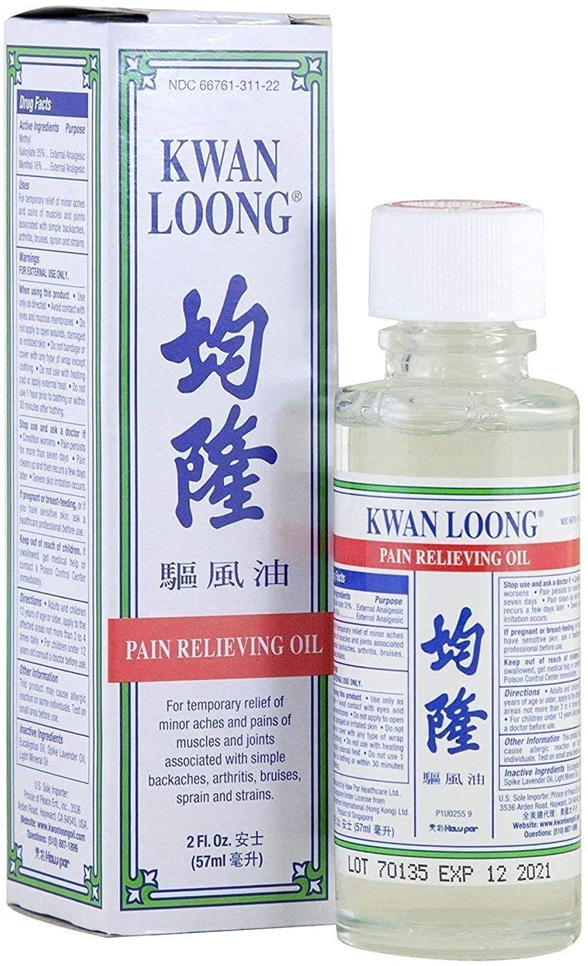 Kwan Loong Pain Relieving Aromatic Oil (2 fl oz) Prince Of Peace Au supplements