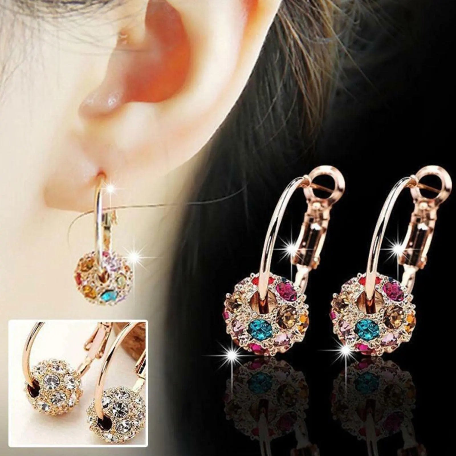 1 Pair Slimming Earrings, Weight Loss Earrings, Burning Fat Health Jewelry for Women Girls Generic Au supplements