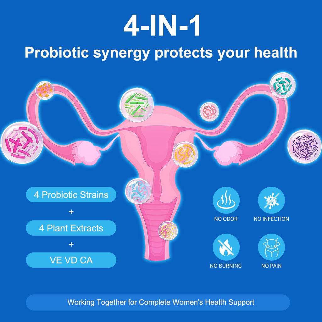 Natprime Menopause Supplements for Women - 60 Billion CFU Akkermansia Probiotic for Hormonal Balance, Night Sweats, Hot Flashes Relief, Gut Health, Mood Support & URO Viginal probiotic - 60 Ct 30 Day Natprime Au supplements