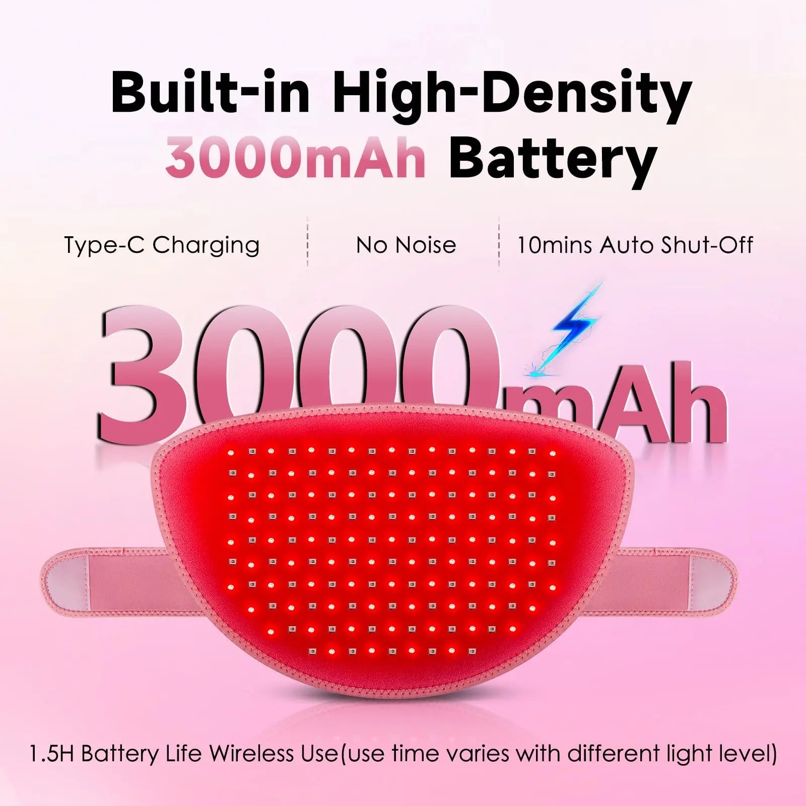 Red Light Therapy Belt Pad: Near Infrared Lamp Pain Relief 156 LEDs Wrap Body Heating Pads Astarexin Au supplements