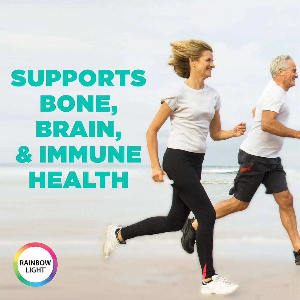 Rainbow Light Adult Multivitamin, Vitamins C & Zinc, B Complex & Choline, Calcium & Vitamin D Supports Bone Health Rainbow Light Au supplements