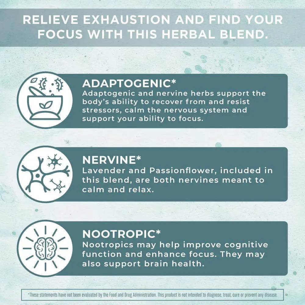 MaryRuth Organics Nootropic Focus Supplement for Adults | USDA Organic | Ginkgo Biloba MaryRuth Organics Au supplements