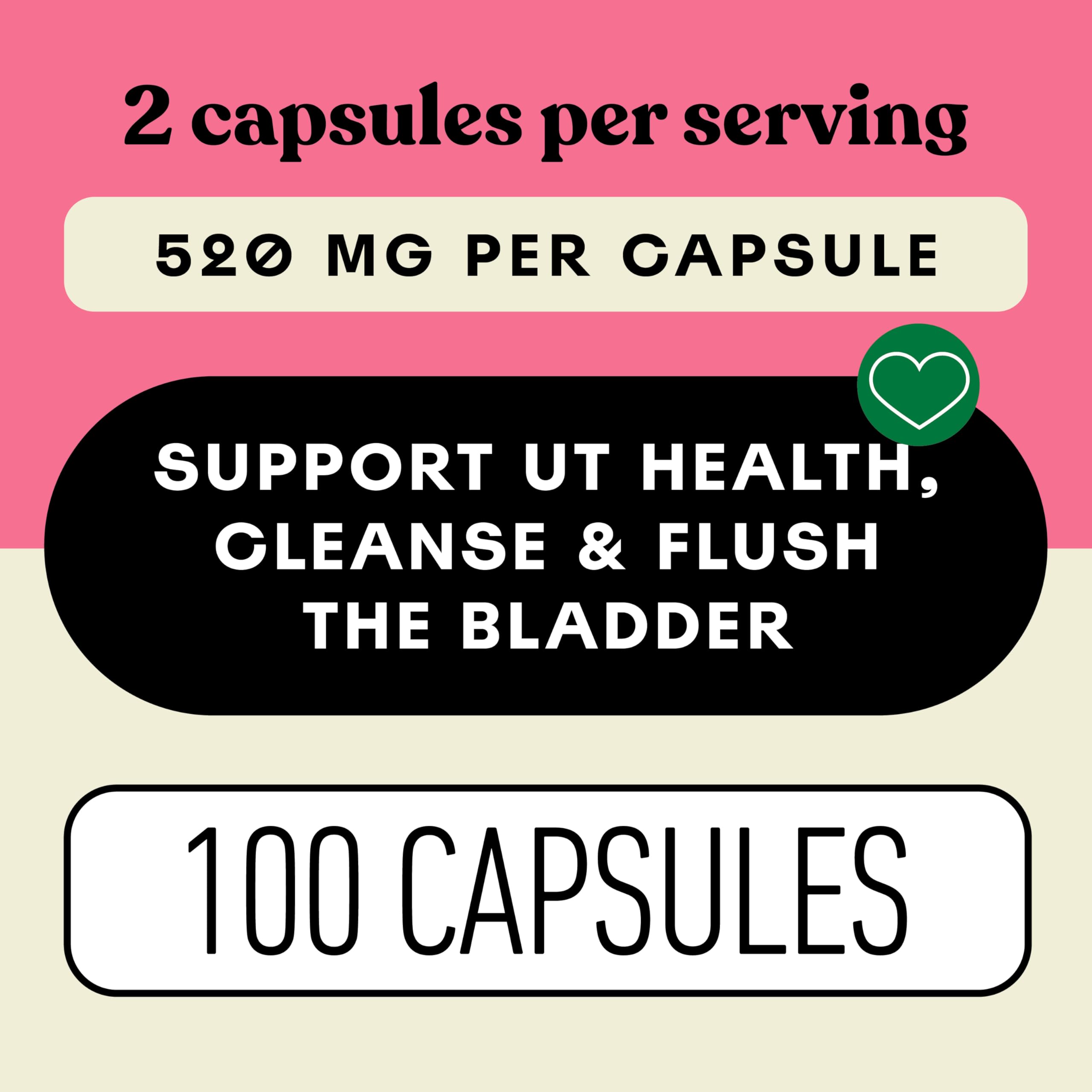 D Mannose 520mg Capsules - Organic D Mannose Supplement for UTI Support, Urinary Tract Bladder Health Pills, Plant Based Formula, Vegan Non GMO, No Fillers, 100 Capsule Count Made USA Certified Kosher Complete Natural Products Au supplements