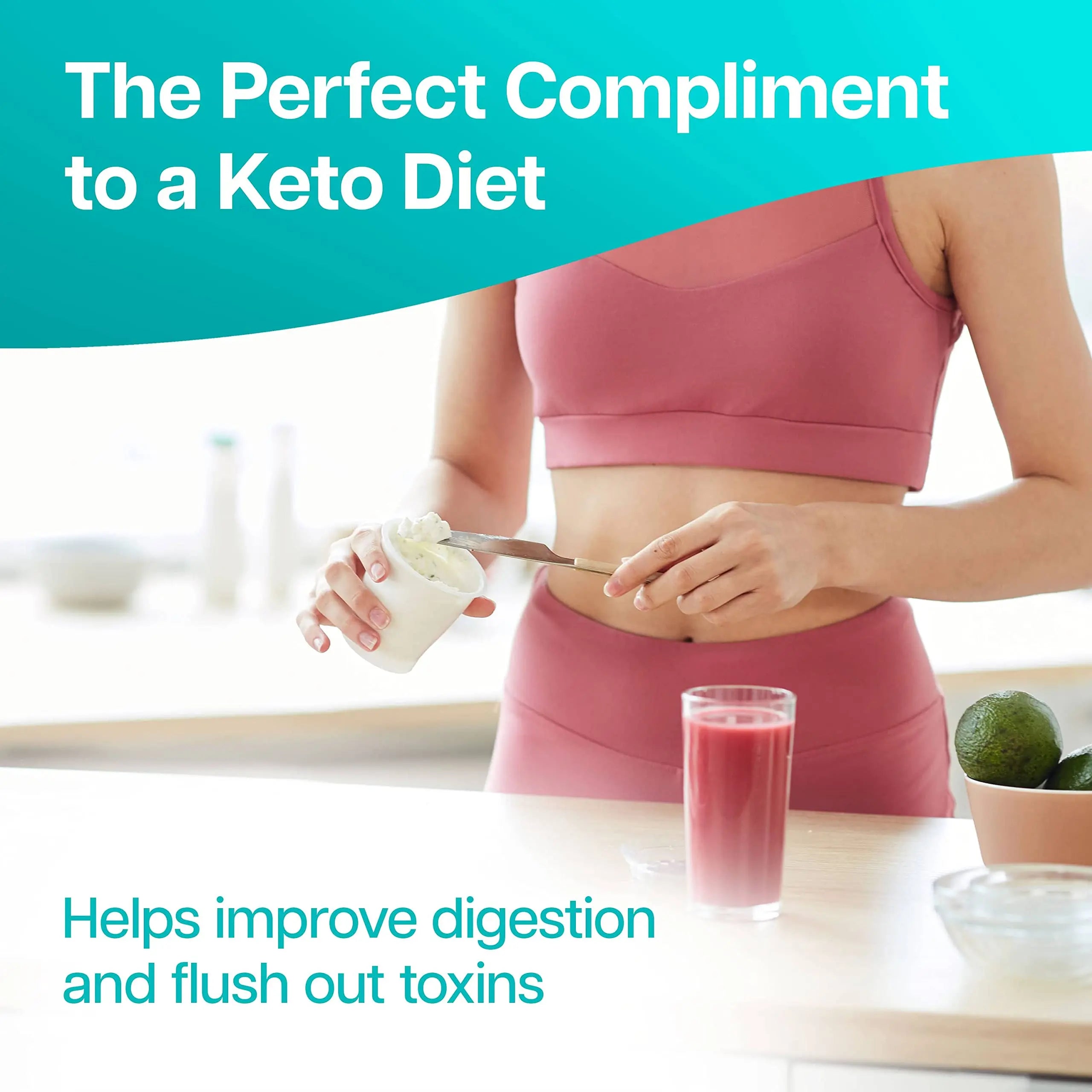Nutriana Keto Detox Cleanser - Weight Loss Keto Pills Liver Supplement for Men & Women Nutriana Au supplements