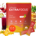 Nootropic Extra Focus Drink Mix, 30 Packs On-The-Go Sticks, Featuring Alpha-GPC, Lion's Mane & Rhodiola, Sugar-Free Packets Fruit Punch Clean Drink Mix Cellbiolabs Au supplements