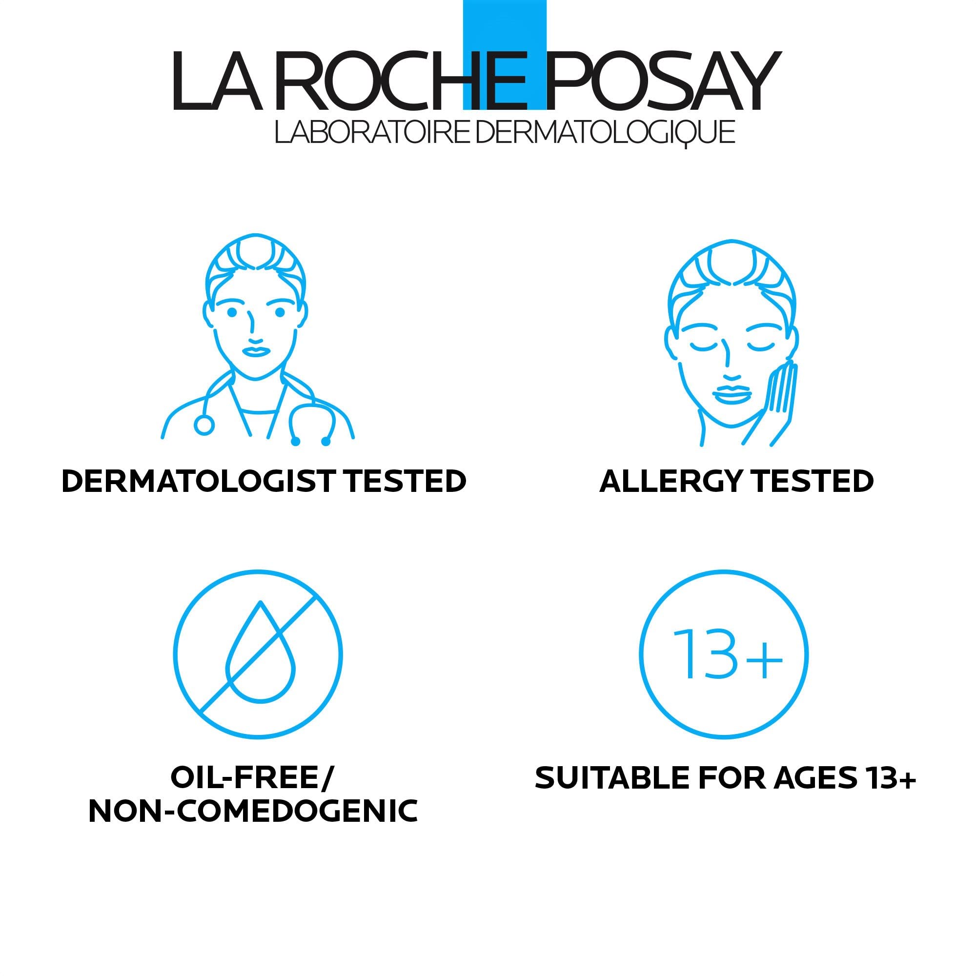 La Roche-Posay Toleriane Double Repair Matte Face Moisturizer, Daily Moisturizer For Oily Skin
