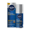 NIVEA MEN Age Defense Daily Face Moisturizer with Broad Spectrum SPF 30 Sunscreen, Pro-Retinol and Hyaluronic Acid, Beard-Friendly