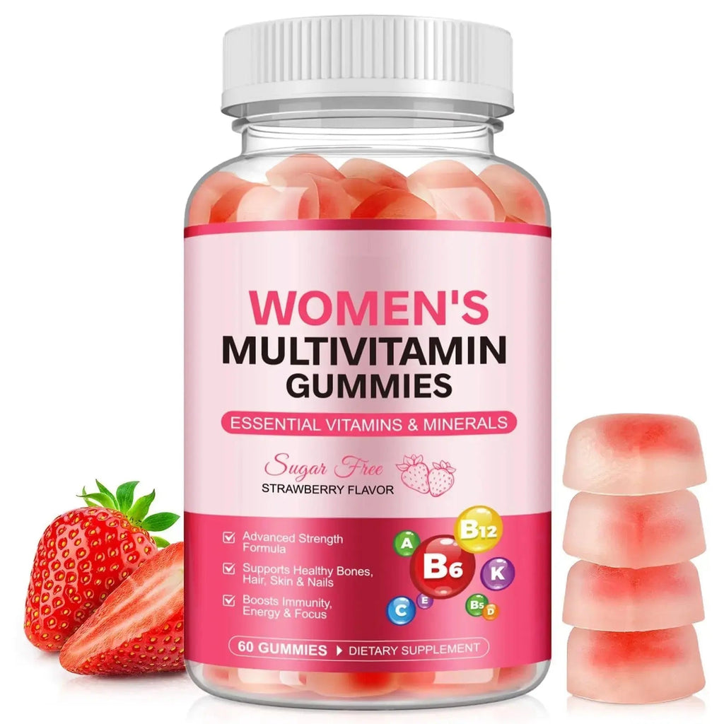 Women's Multivitamin Gummy, Vitamins A, C, D, E, K, B6, and B12 Womens Daily Multivitamin Gummy for Hair,Skin & Nails, Immune Energy Frovetani Au supplements