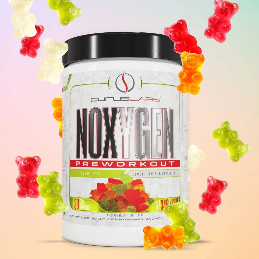 Purus Labs NOXYGEN PREWORKOUT Powder, 30 Servings (Gummy Bear) Purus Labs Au supplements