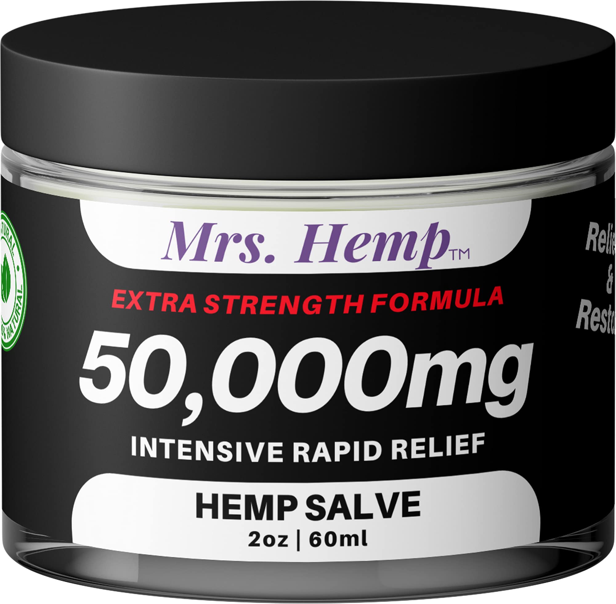 MRS. Hemp | 50,000 MG Salve| Whole Body. Topical Salve for Skin Application MRS. HEMP Au supplements