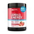 Optimum Nutrition Amino Energy Powder Plus Focus, with BCAA, Electrolytes, and Caffeine, Strawberry Burst, 65 Servings Optimum Nutrition Au supplements