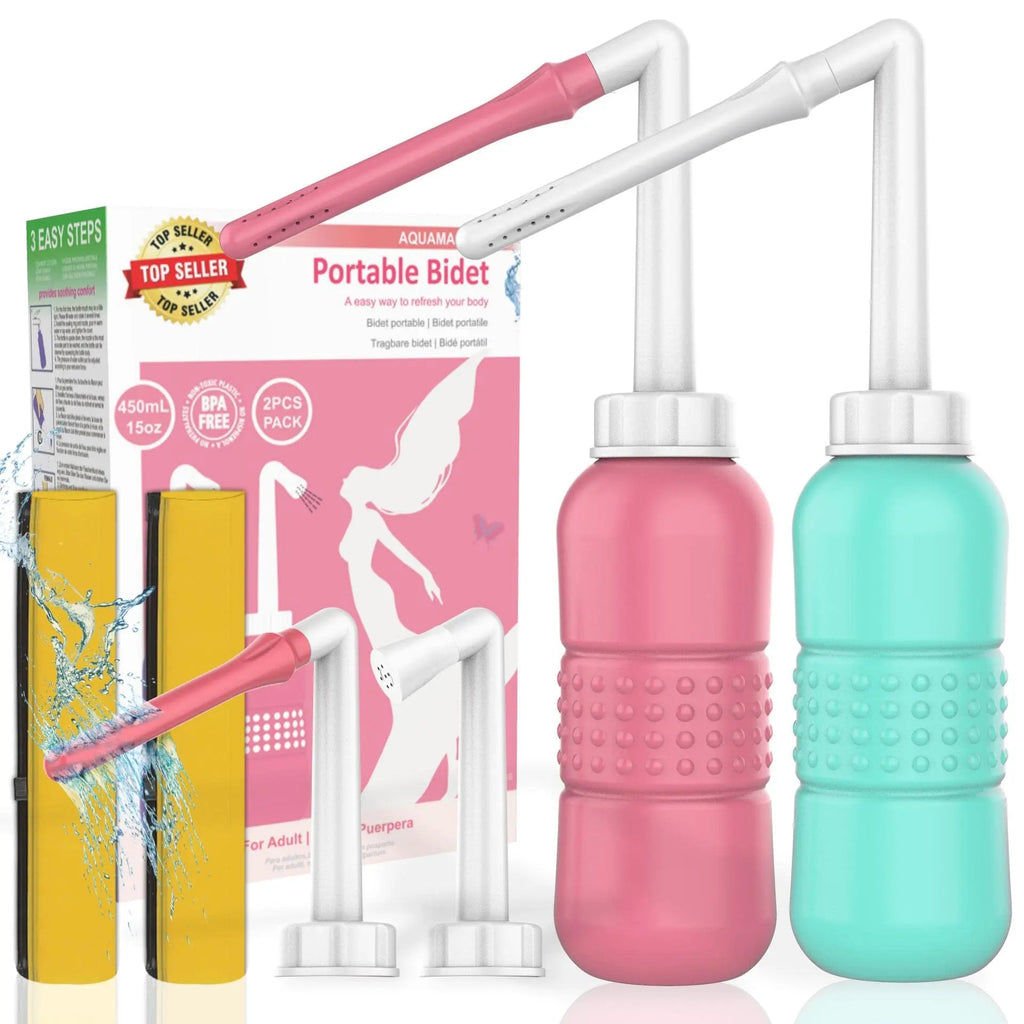 2PCS Vaginal irrigation Intimate Wash for Women,Portable Bidet Travel Bidets,Peri Bottle TONELIFE Au supplements