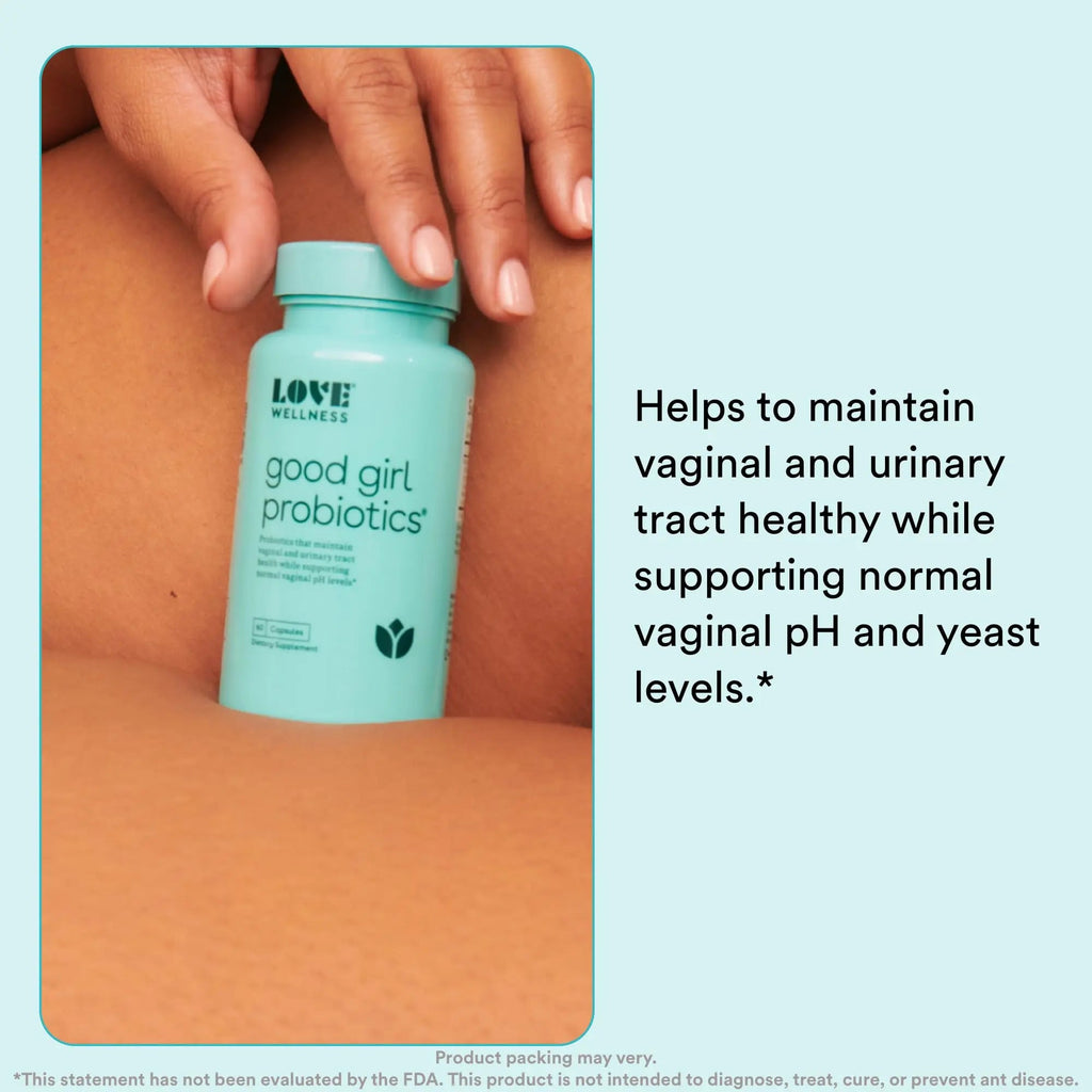 Love Wellness Vaginal Probiotics for Women, Good Girl Probiotics | pH Balance Supplement Love Wellness Au supplements