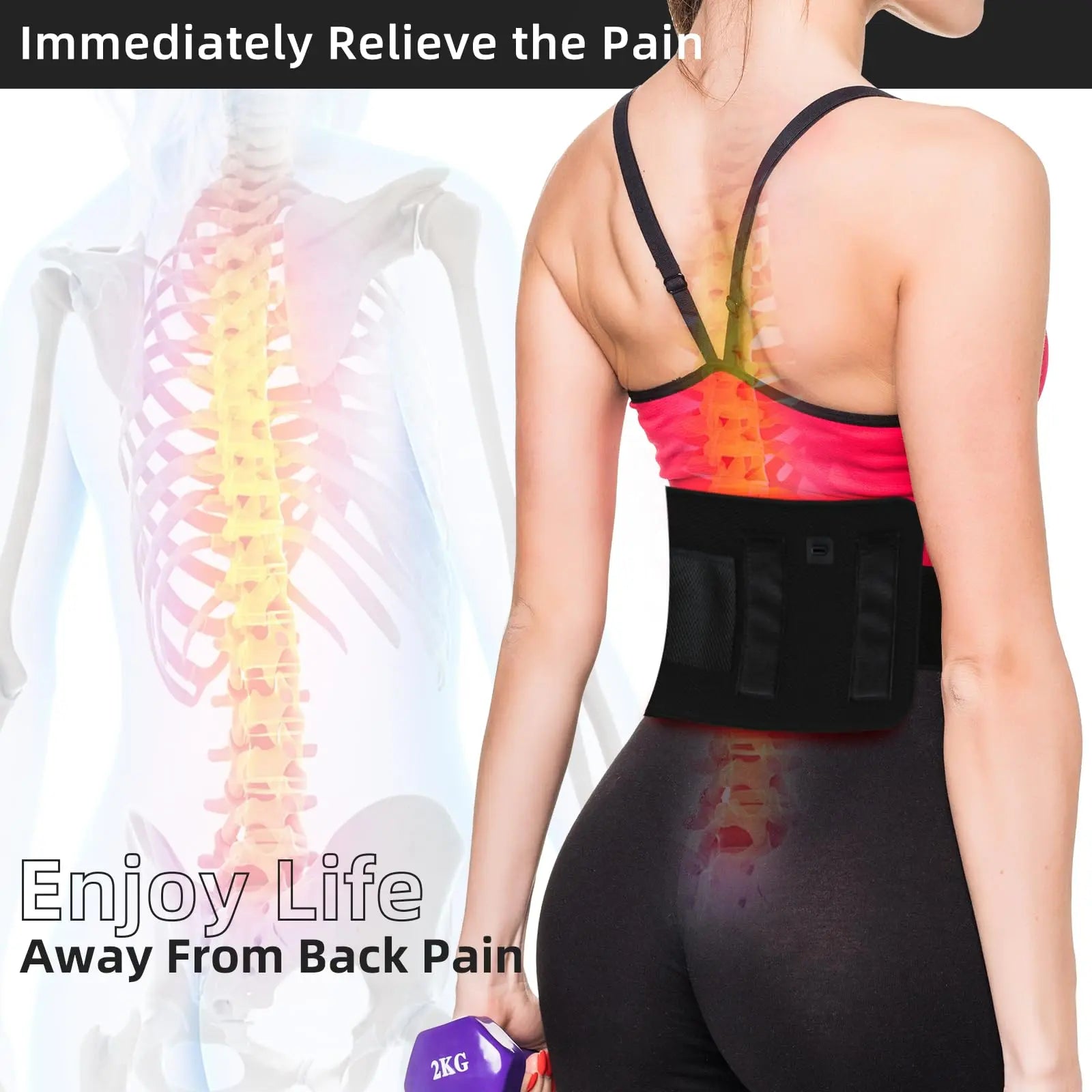 Red Light Therapy Belt, Infrared Light Therapy Wrap, 384PCS Red Light &Infrared Light HaSoCare Au supplements