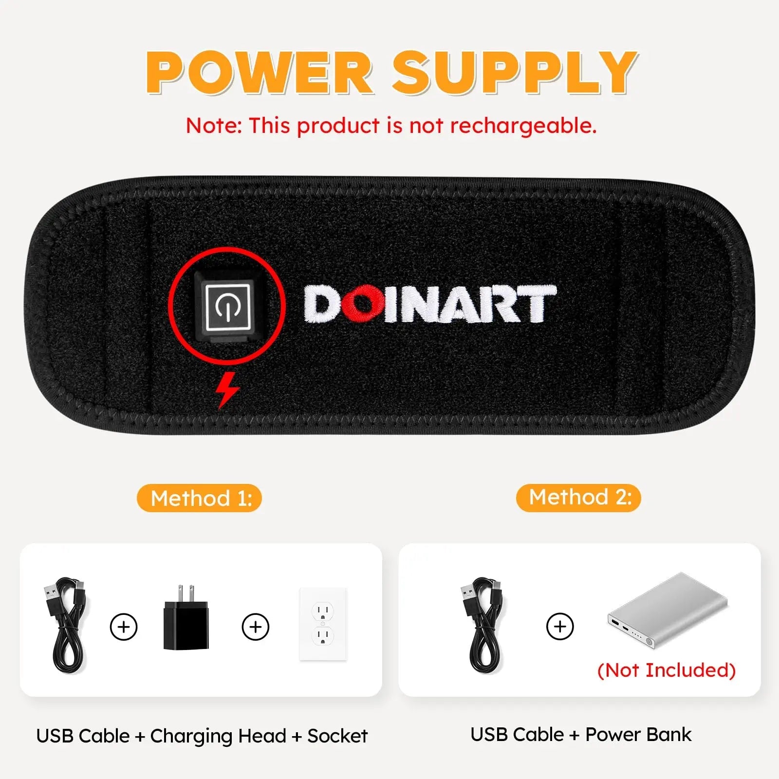 Doinart Red Light Therapy Belt for Neck, Portable Near Infrared Light Therapy for Face Doinart Au supplements