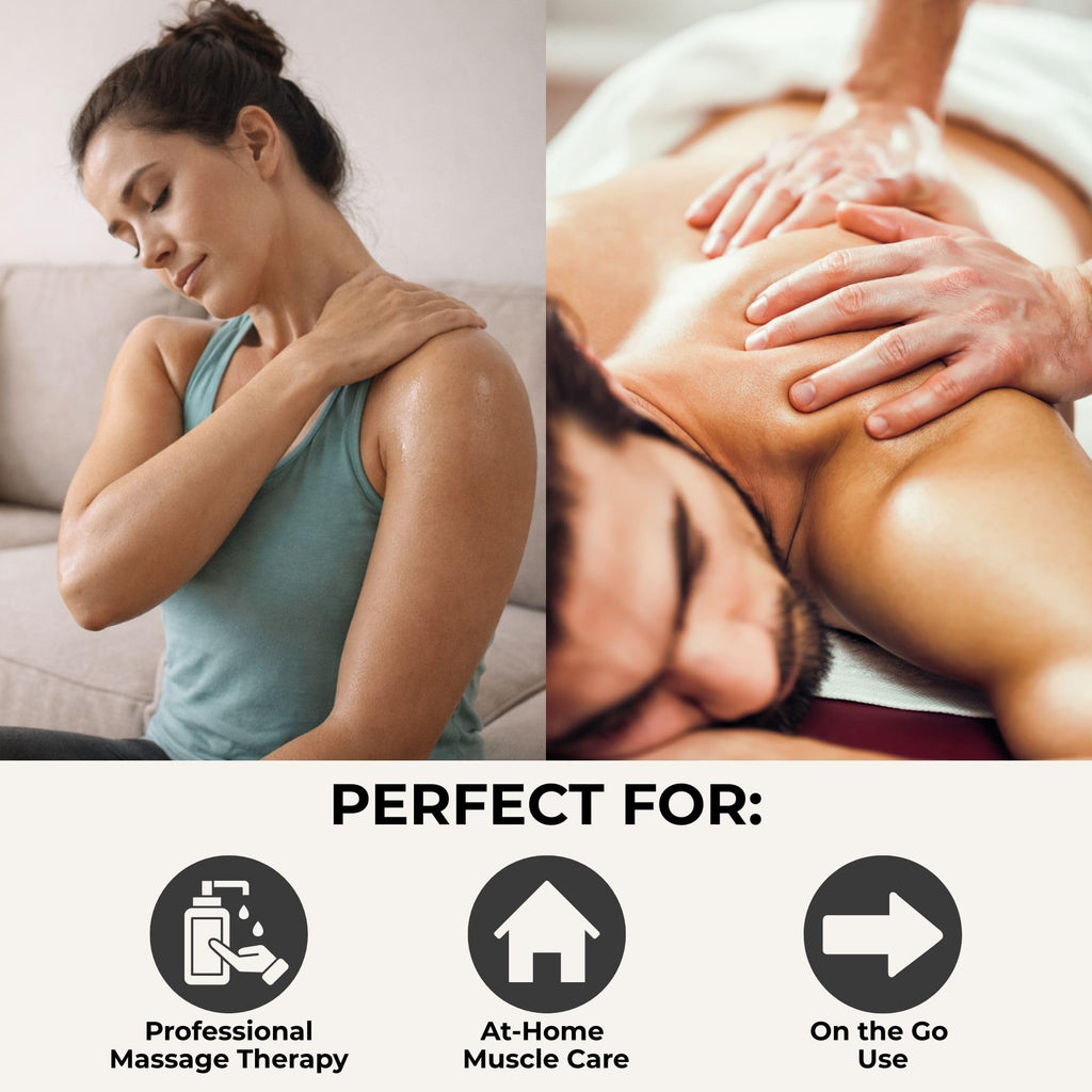 Prossage Heat Warming Relief Massage Oil for Therapuetic Massages, Deep Tissue Massages, and Aromatherapy, Topical Reliever, 8 Ounce Bottle THERABAND Au supplements