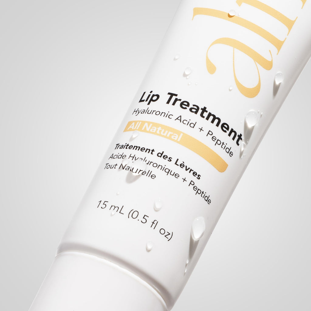 Alfie Hyaluronic Acid Lip Booster -Natural Flavor -15ml/0.5 Fl. Oz -Peptide Lip Treatment
