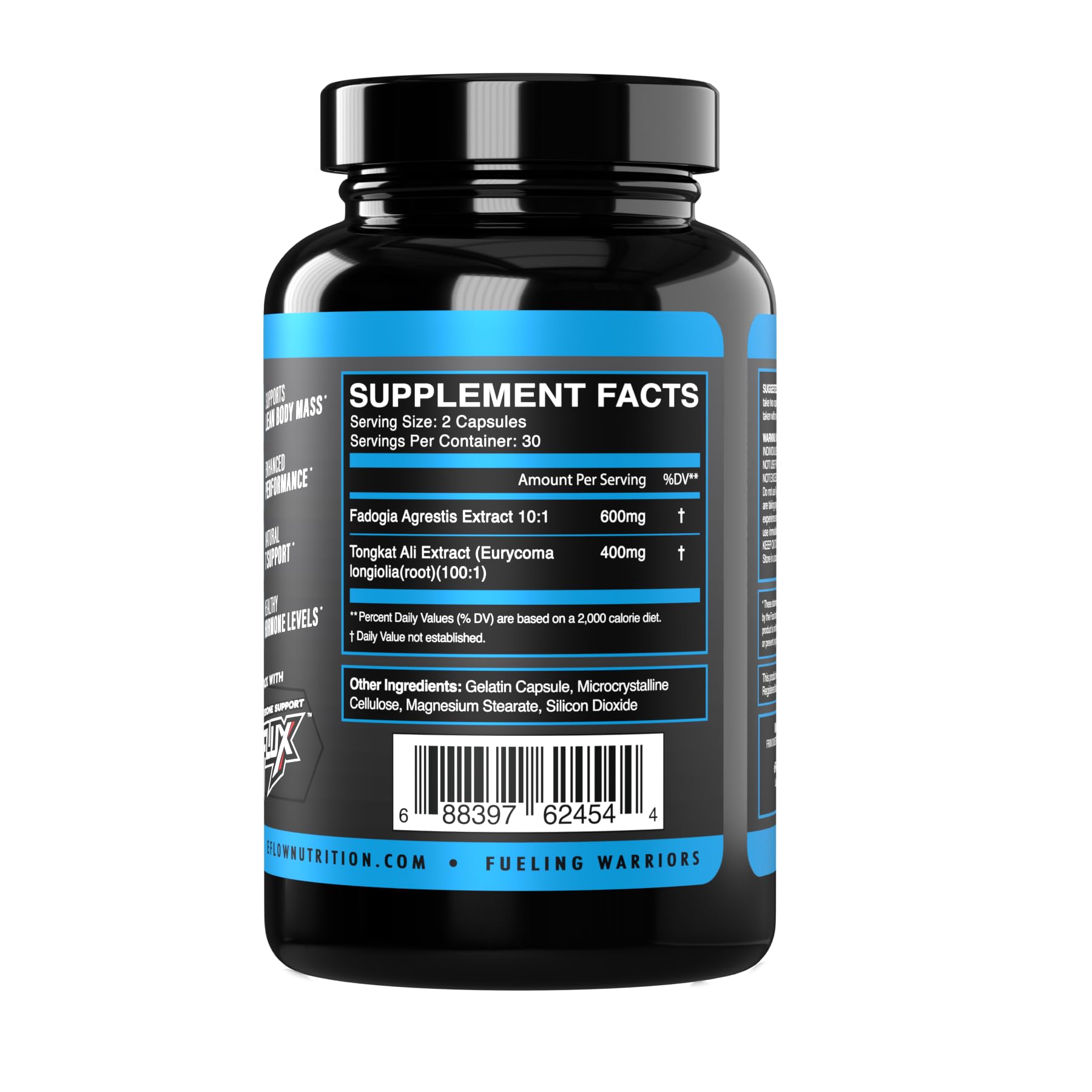 eFlow Nutrition Fadogia Agrestic + Tongkat Ali - [2-in-1] Natural Performance Supplement eFlow Nutrition Au supplements