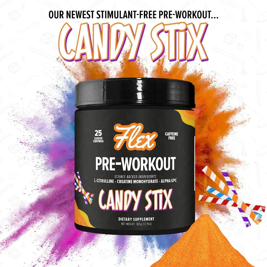Flexible Dieting Lifestyle Pre Workout Nootropic Supplement Powder - Candy Stix Flexible Dieting Lifestyle Au supplements