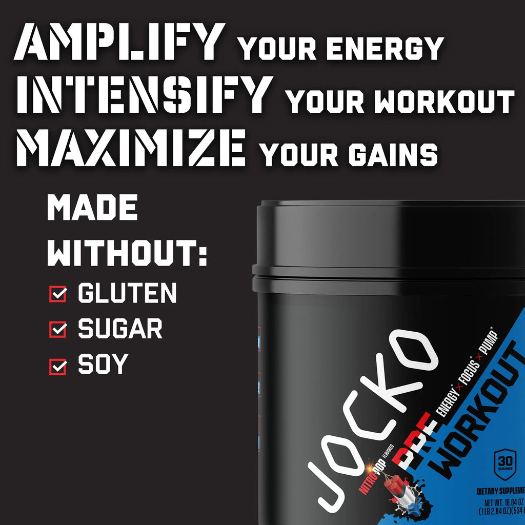 Jocko Pre Workout, Protein Powder, & Creatine Bundle (3 Pack) Jocko Fuel Au supplements