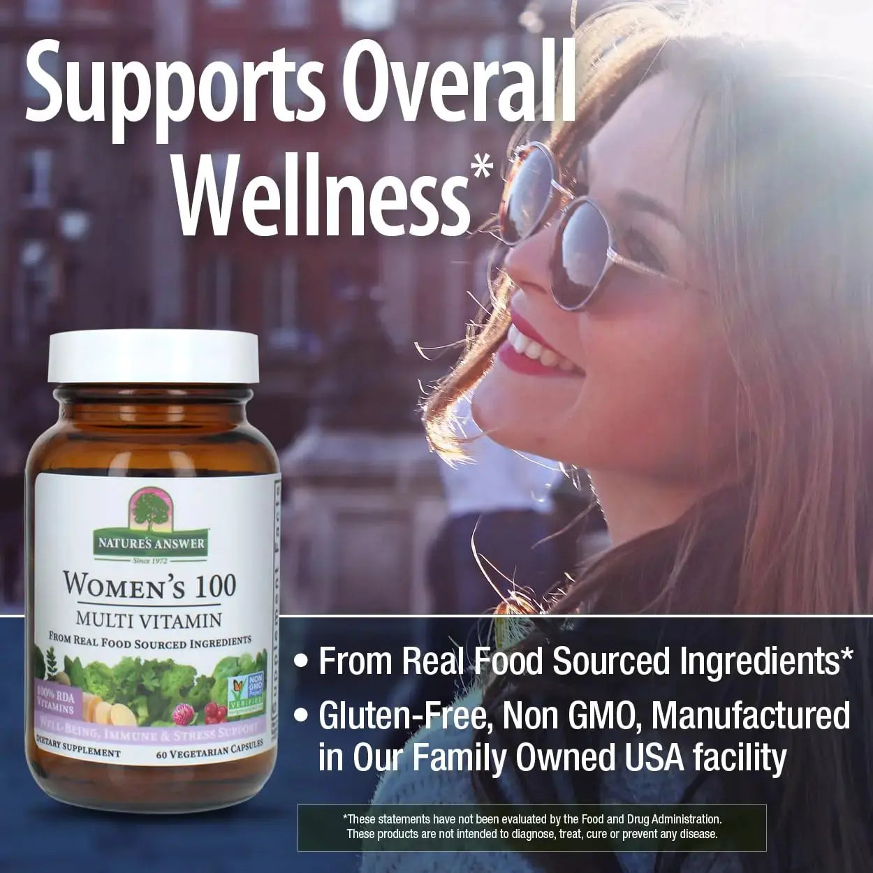 Nature's Answer Women's 100, Multivitamin, 60 Vegetarian Capsules Nature's Answer Au supplements