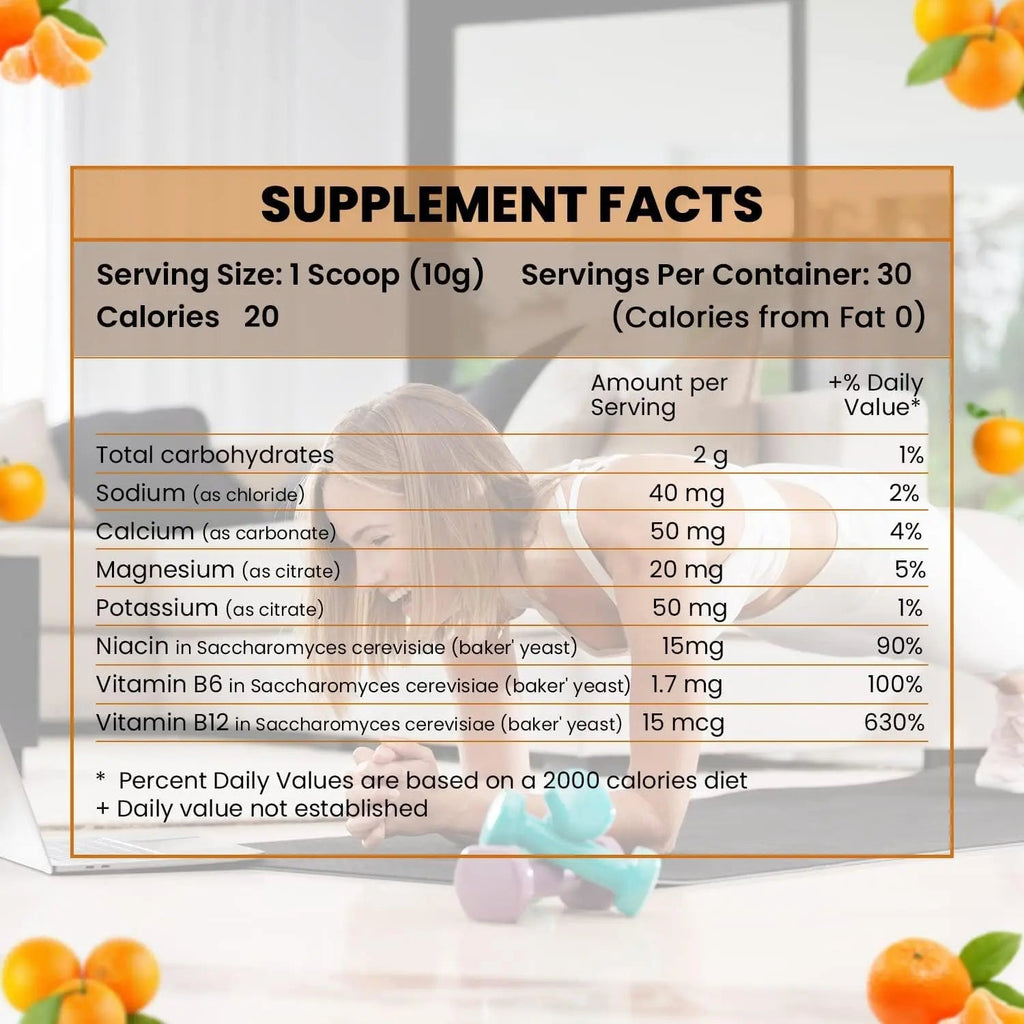 EnergyFirst Prefuel Pre-Workout Powder, Orange Flavor, Boost Energy, Creatine Monohydrate EnergyFirst Au supplements