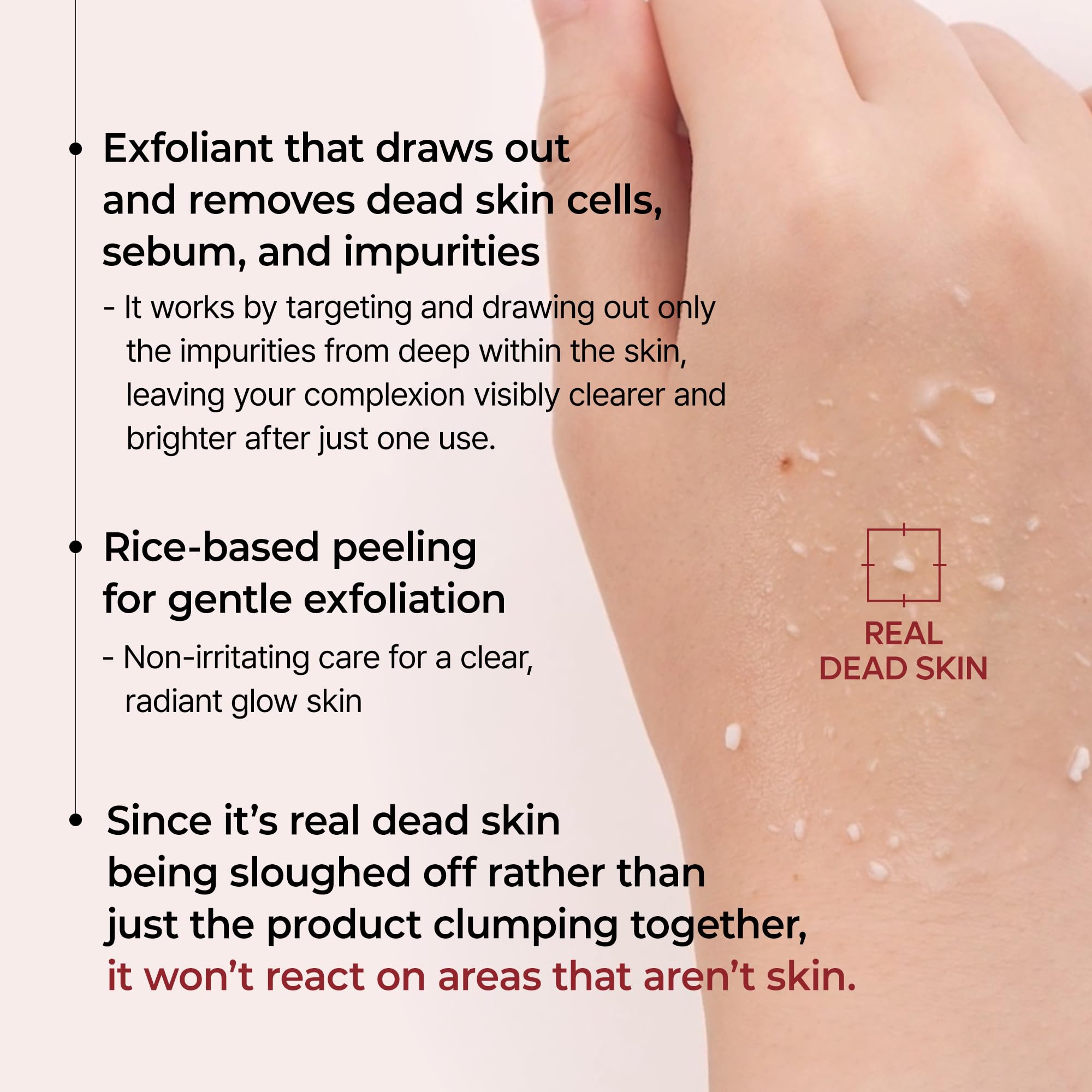 Dr.Melaxin Peel Shot Glow Black Rice Peeling Ampoule 80ml, Dead Skin Remover Gentle Exfoliating with Rice Water Extract