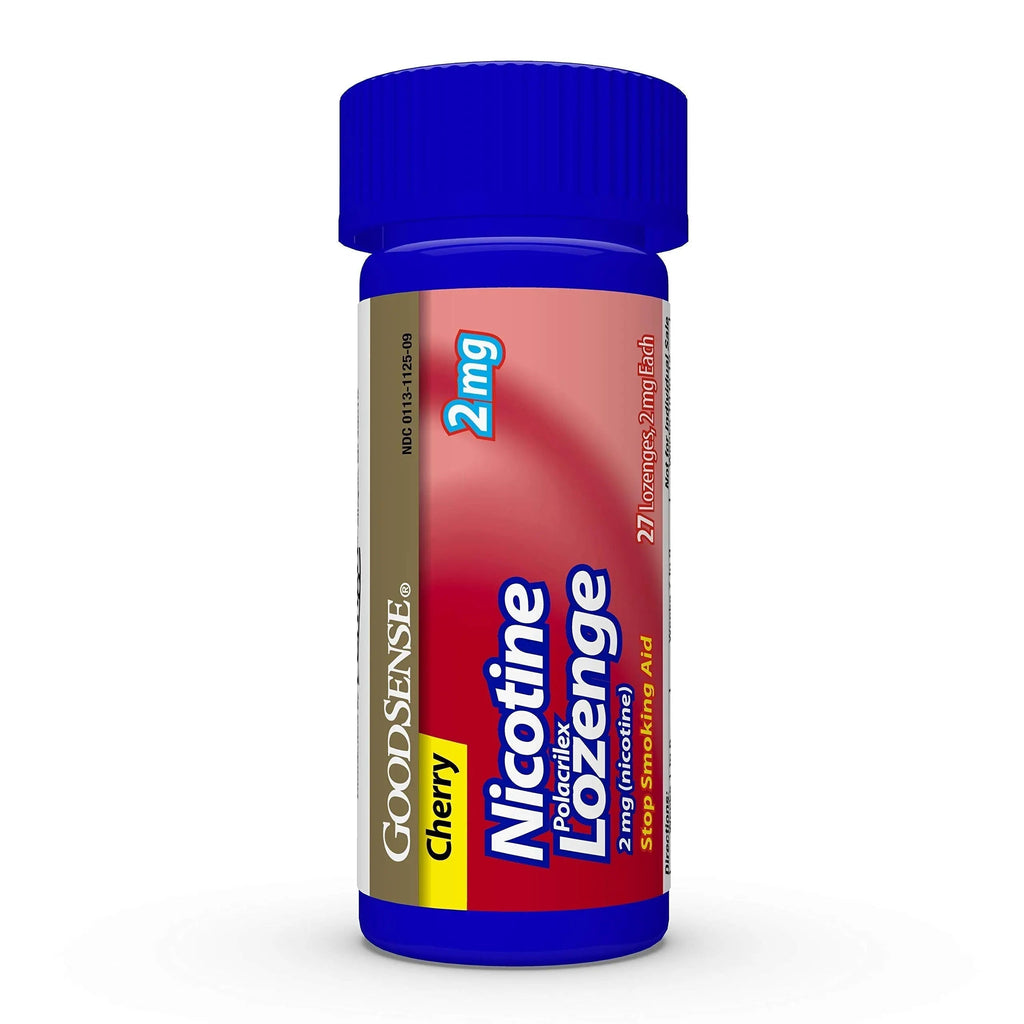 GoodSense Nicotine Polacrilex Lozenge, 2 mg (nicotine), Stop Smoking Aid GoodSense Au supplements