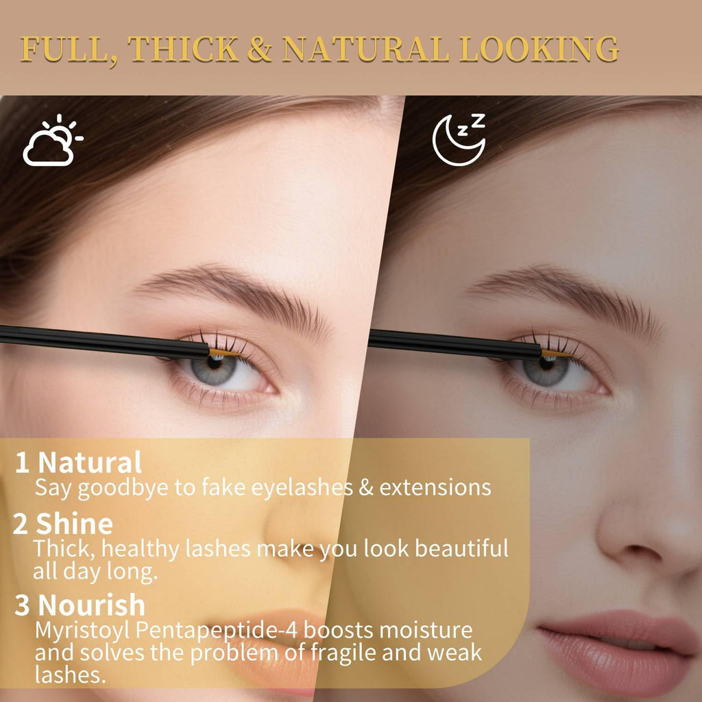 Lash Serum for Eyelash Growth, Premium Lash Enhancing Serum with Advanced Formula Volumizing Longer Fuller