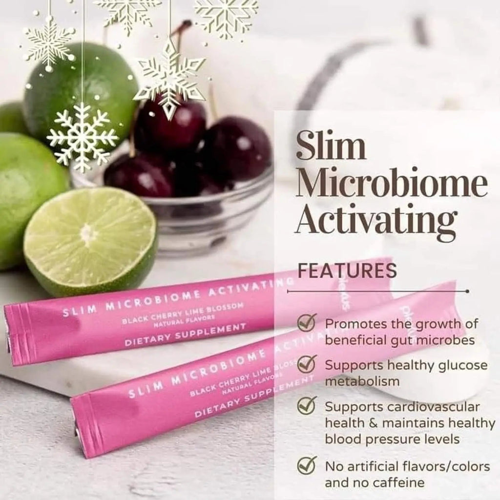 Plexus Slim Microbiome Pink Drink Mix, 30 Servings (Raspberry, Lemon, and Watermelon Generic Au supplements