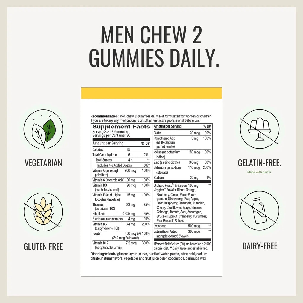 Nature's Way Alive! Women’s and Men’s 50+ Gummy Multivitamins, B-Vitamins, Delicious Flavors Nature's Way Au supplements