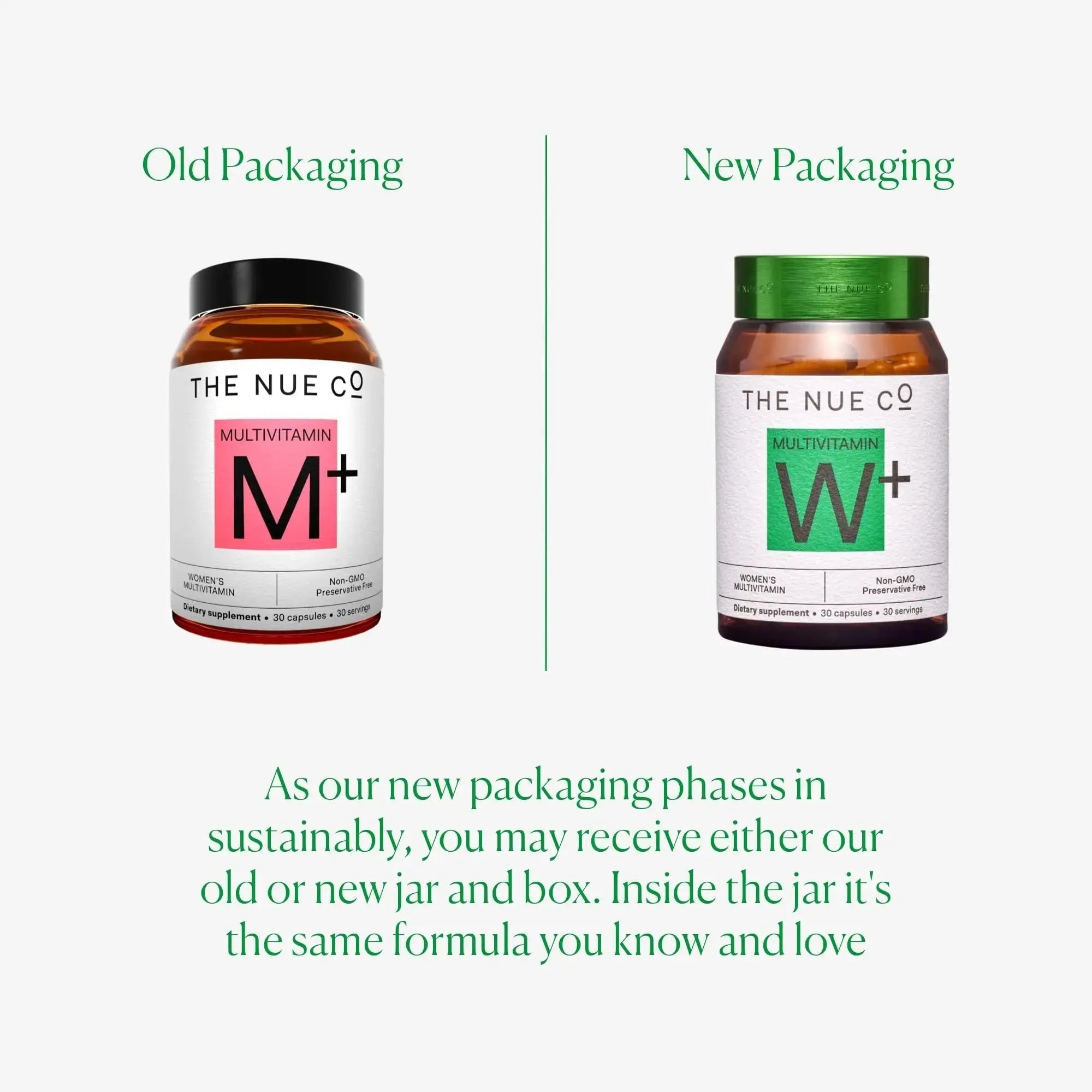 The Nue Co. Women's MULTIVITAMIN Supplement- Supports Energy, Immunity, Focus, Vegan, Gluten Free, 30 Capsules The Nue Co Au supplements