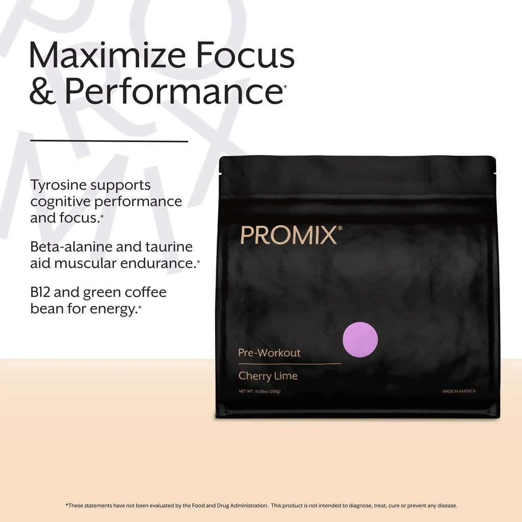 Promix Pre-Workout Powder, Cherry Lime - Maximize Focus & Performance - Helps Muscle ProMix Nutrition Au supplements