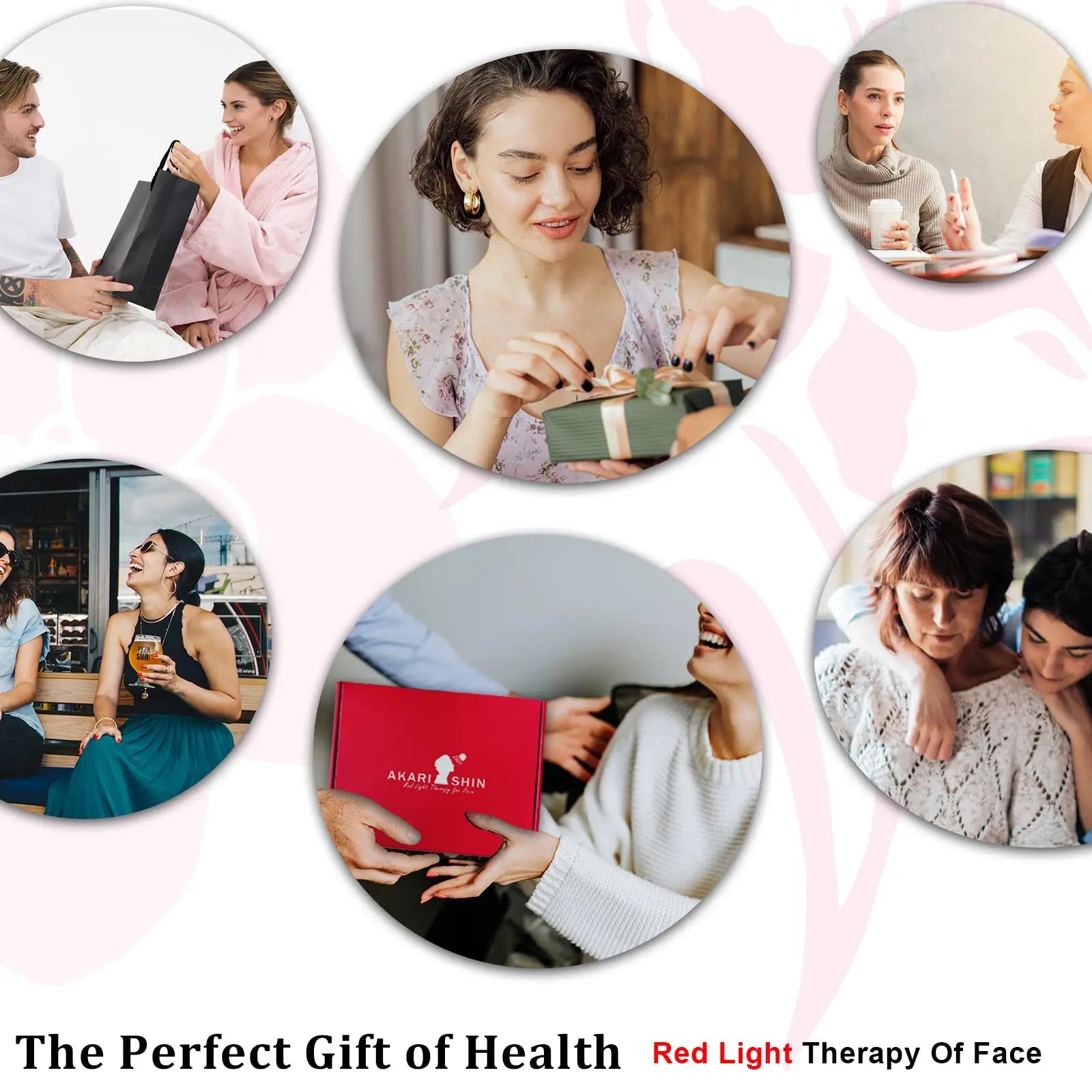 Akarishin Red Light Therapy Lamp - Boost Skin Vitality and Ease Muscle Soreness with Adjustable Stand Akarishin Au supplements