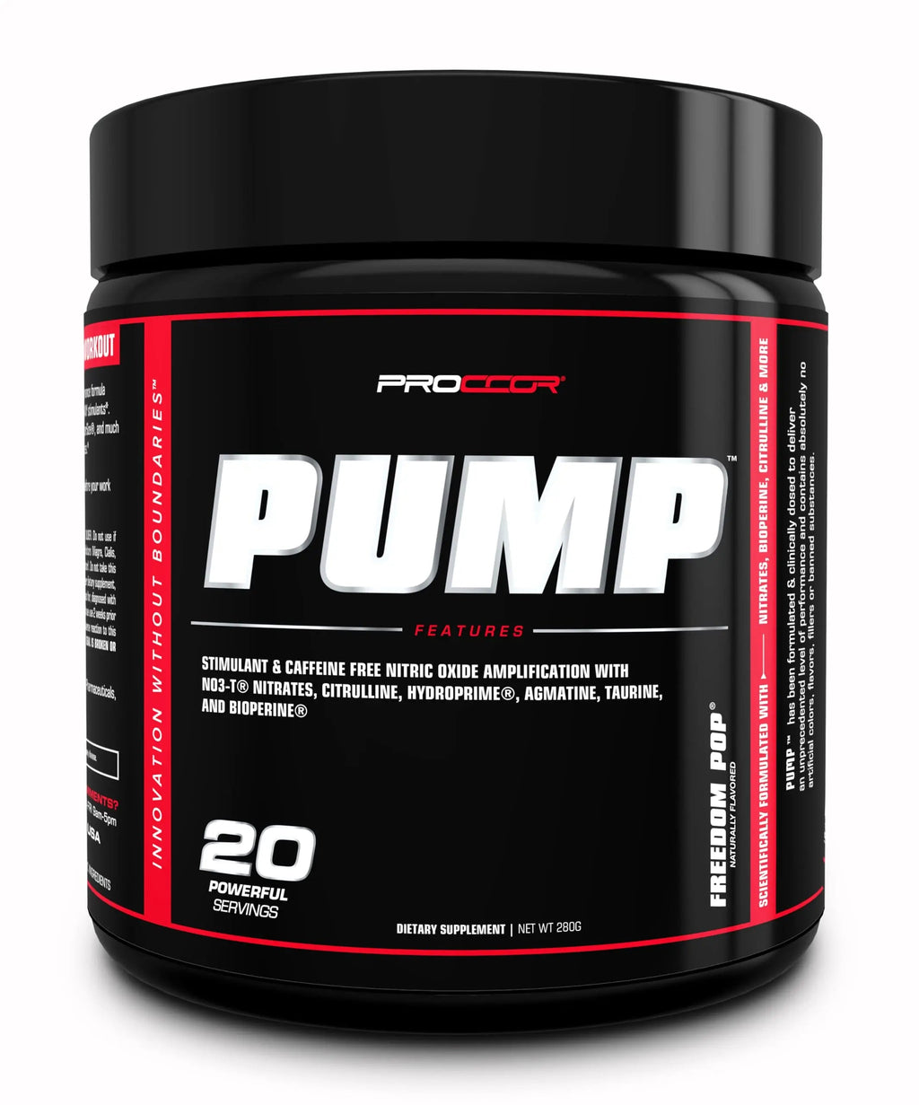 PROCCOR Pump - Stim Free, Fully Clinically Dosed, Scientifically Formulated Performance PROCCOR Au supplements