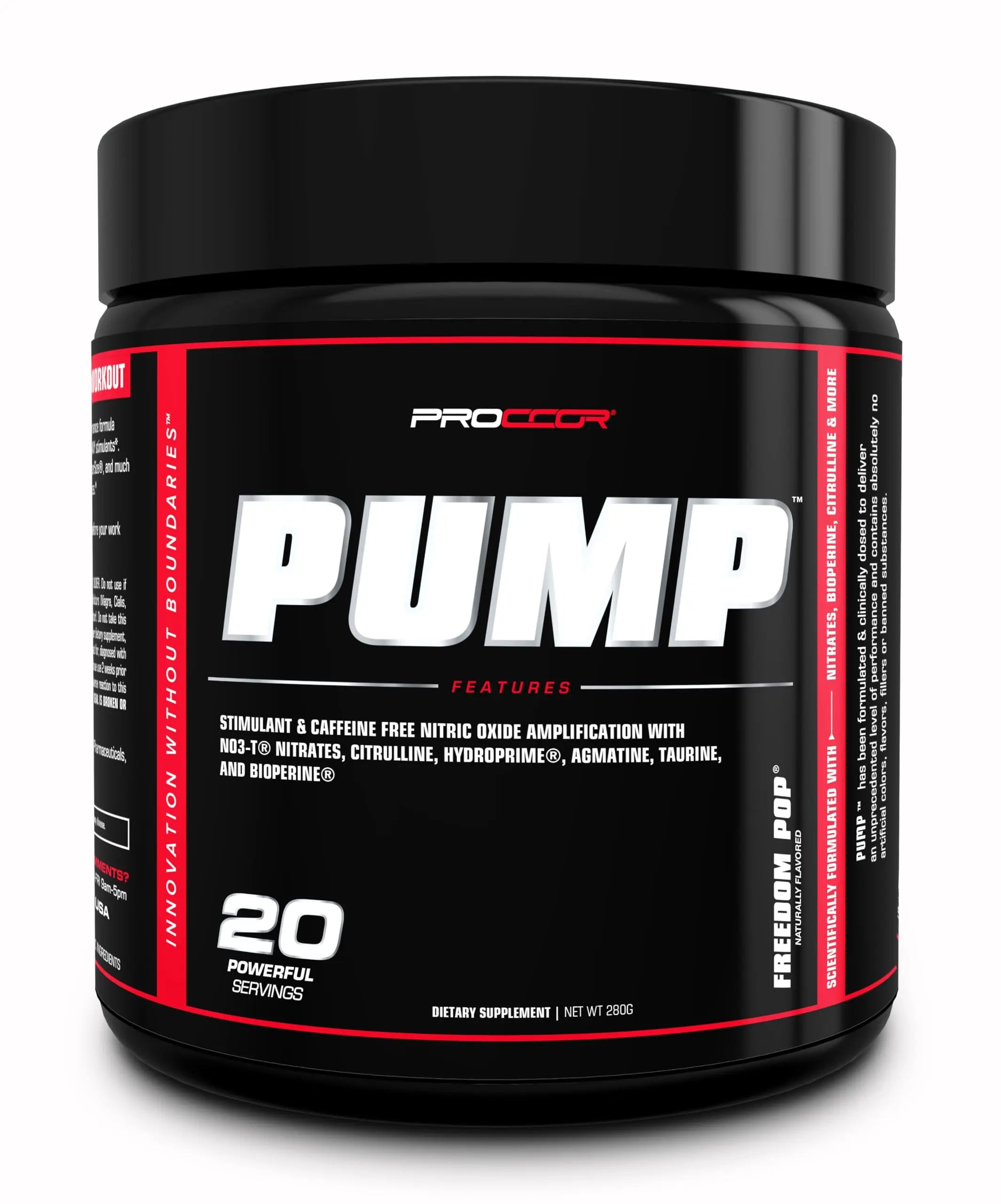 PROCCOR Pump - Stim Free, Fully Clinically Dosed, Scientifically Formulated Performance PROCCOR Au supplements