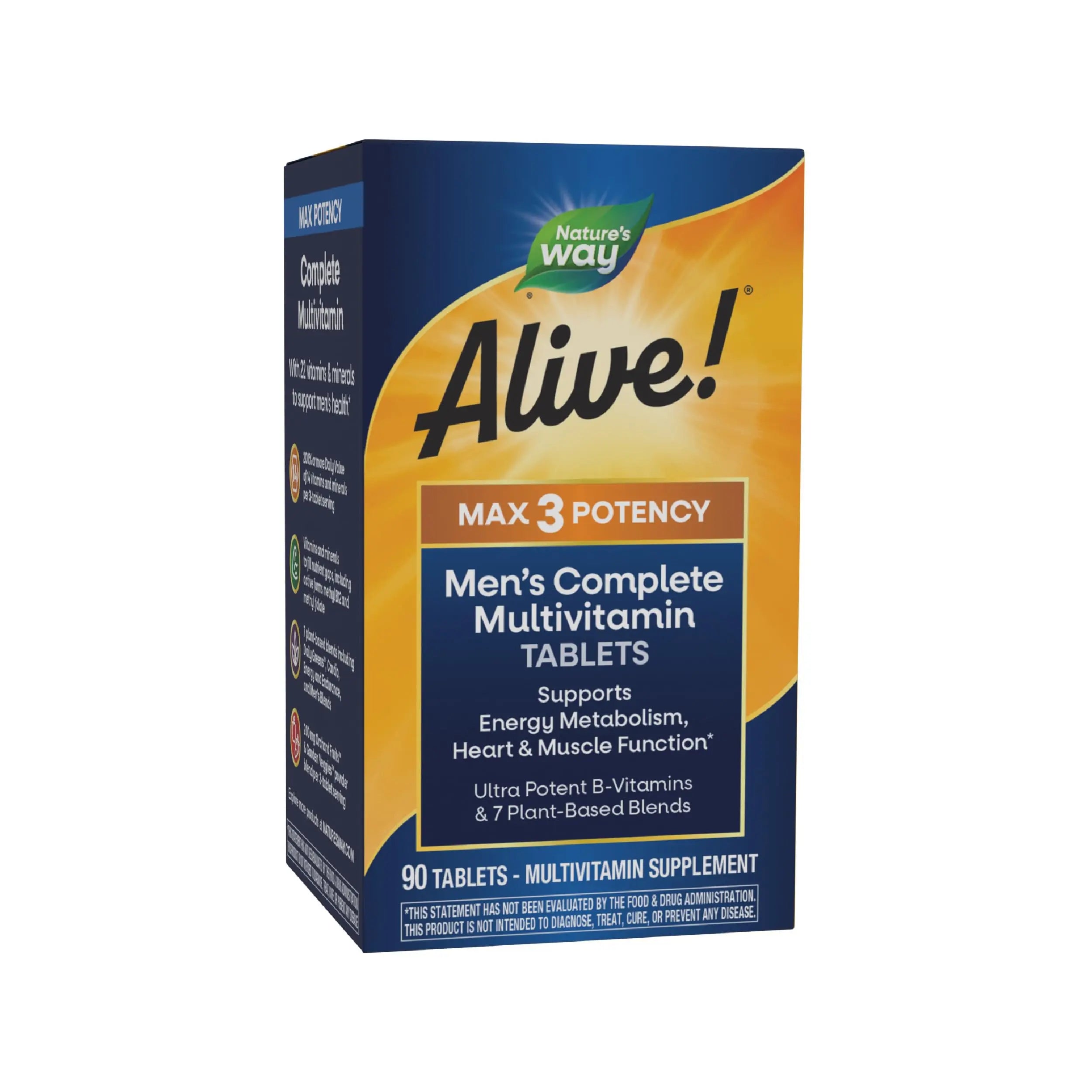 Nature's Way Alive! Men's Multi Vitamin, 90 CT Nature's Way Au supplements