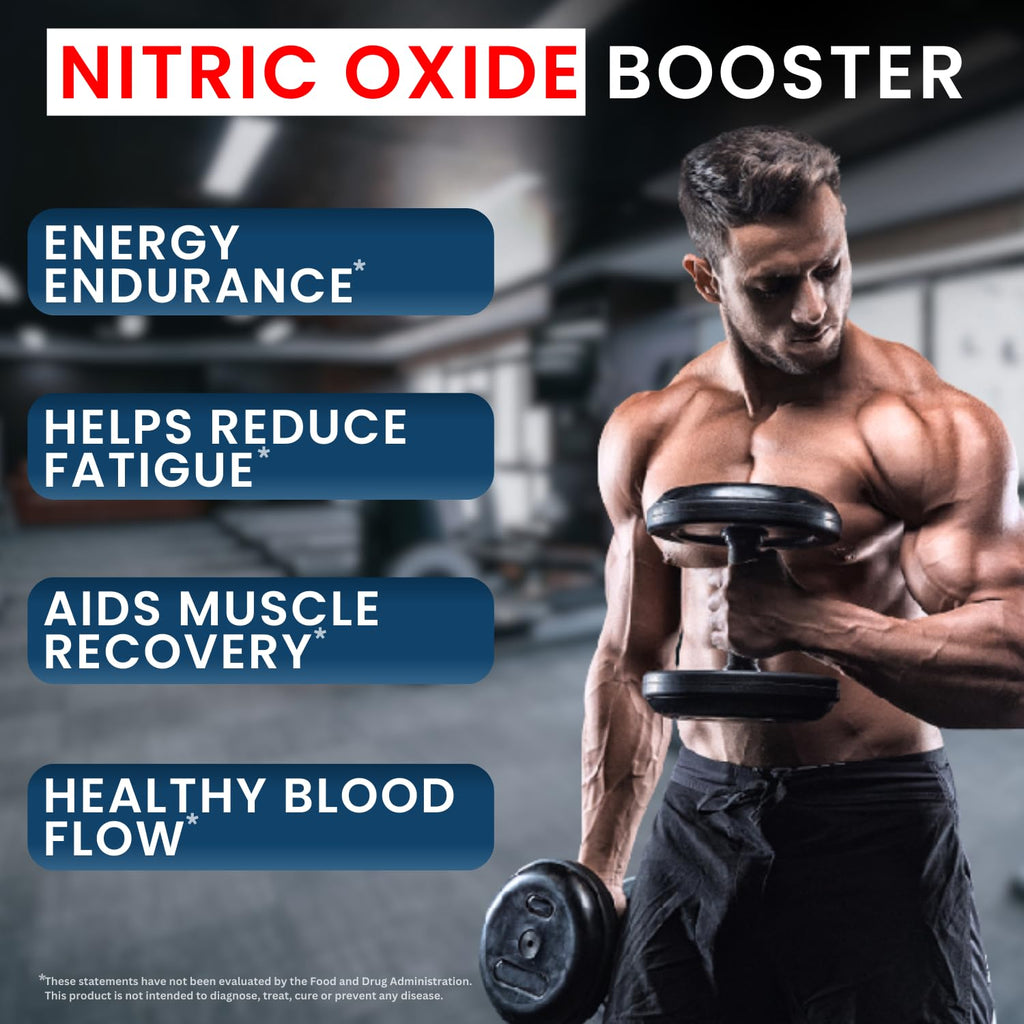 L Arginine Capsules with L-Citrulline 1500mg - Nitric Oxide Booster for Stamina, Muscle, Energy & Vascularity - L-Arginine and Essential Amino Supplement for Extra Strength