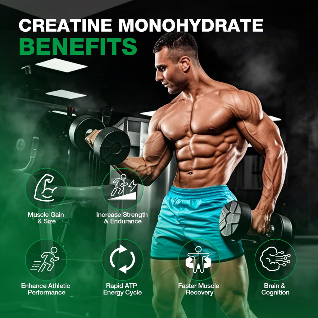 Creatine Monohydrate Gummies - Pre-Workout Creatine for Women Men, Enhanced Muscle Strength, Boost Focus and Endurance, Muscle Builder,Complex L-Taurine + Vitamin B12,Vegan, Gluten-Free 160 Count Hemyum Au supplements