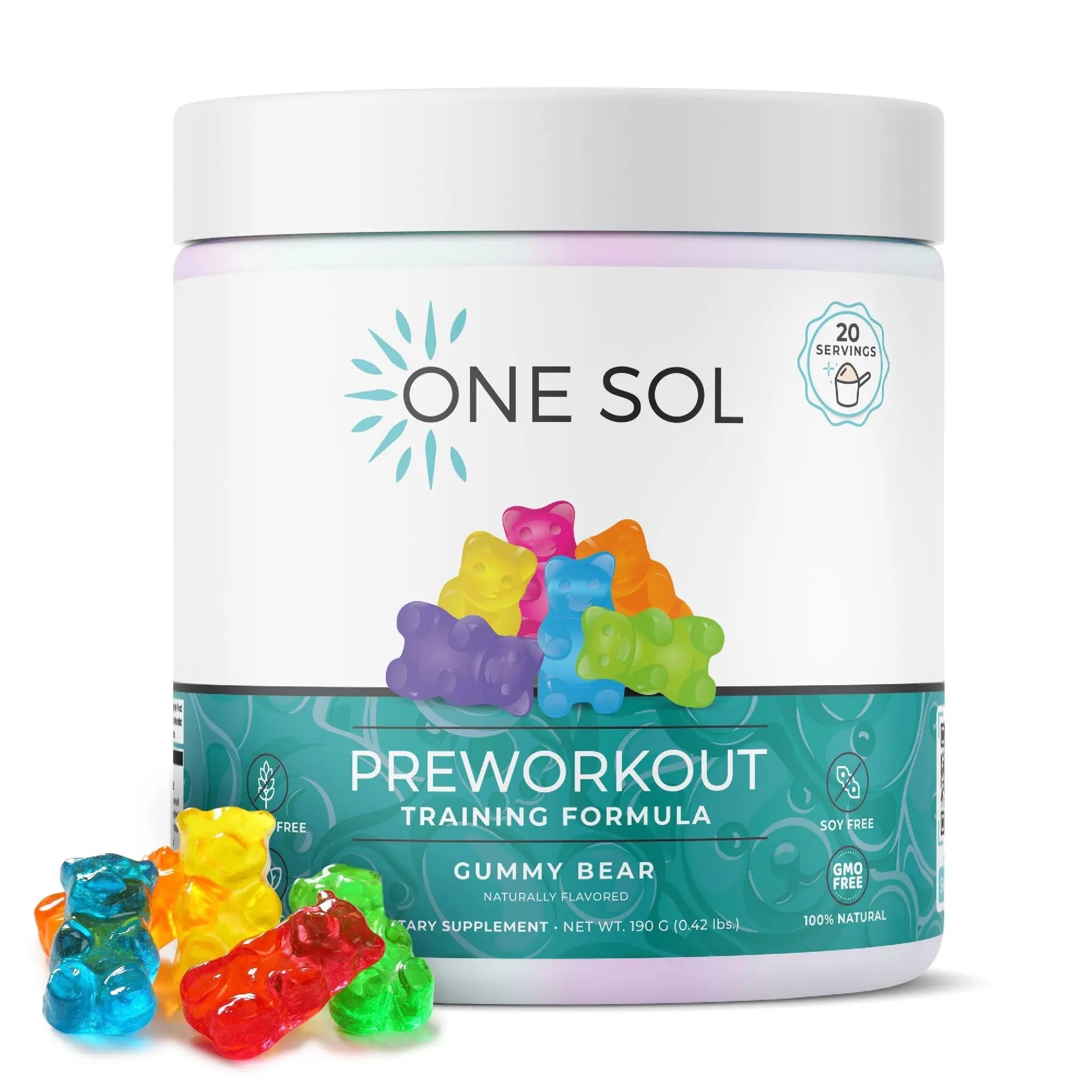 One Sol Pre-Workout for Women, Enhanced Pump & Focus, No Jitters Or Crash, Natural One Sol Au supplements