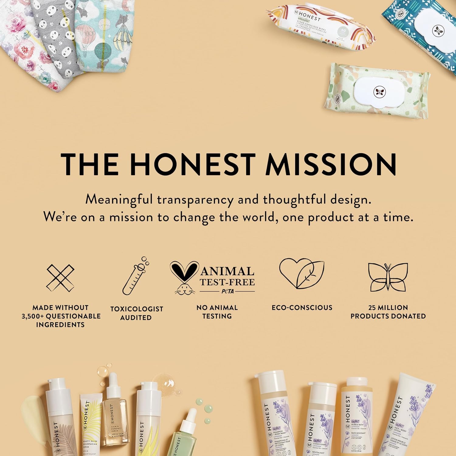 The Honest Company Hydrating Face and Body Lotion, Fast Absorbing, Naturally Derived, Hypoallergenic, Fragrance-Free, Sensitive, 8.5 fl oz