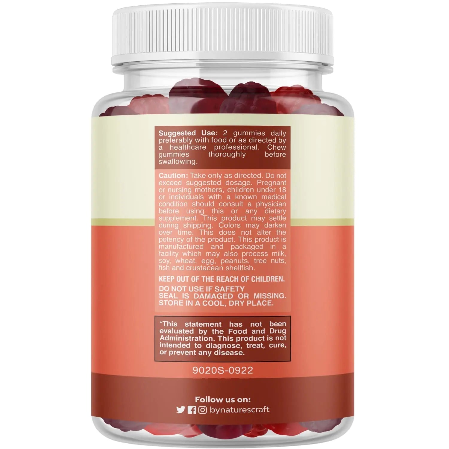 Sugar Free Fiber Gummies for Adults - High Fiber Supplement Gummies Vitamins for Adults Natures Craft Au supplements
