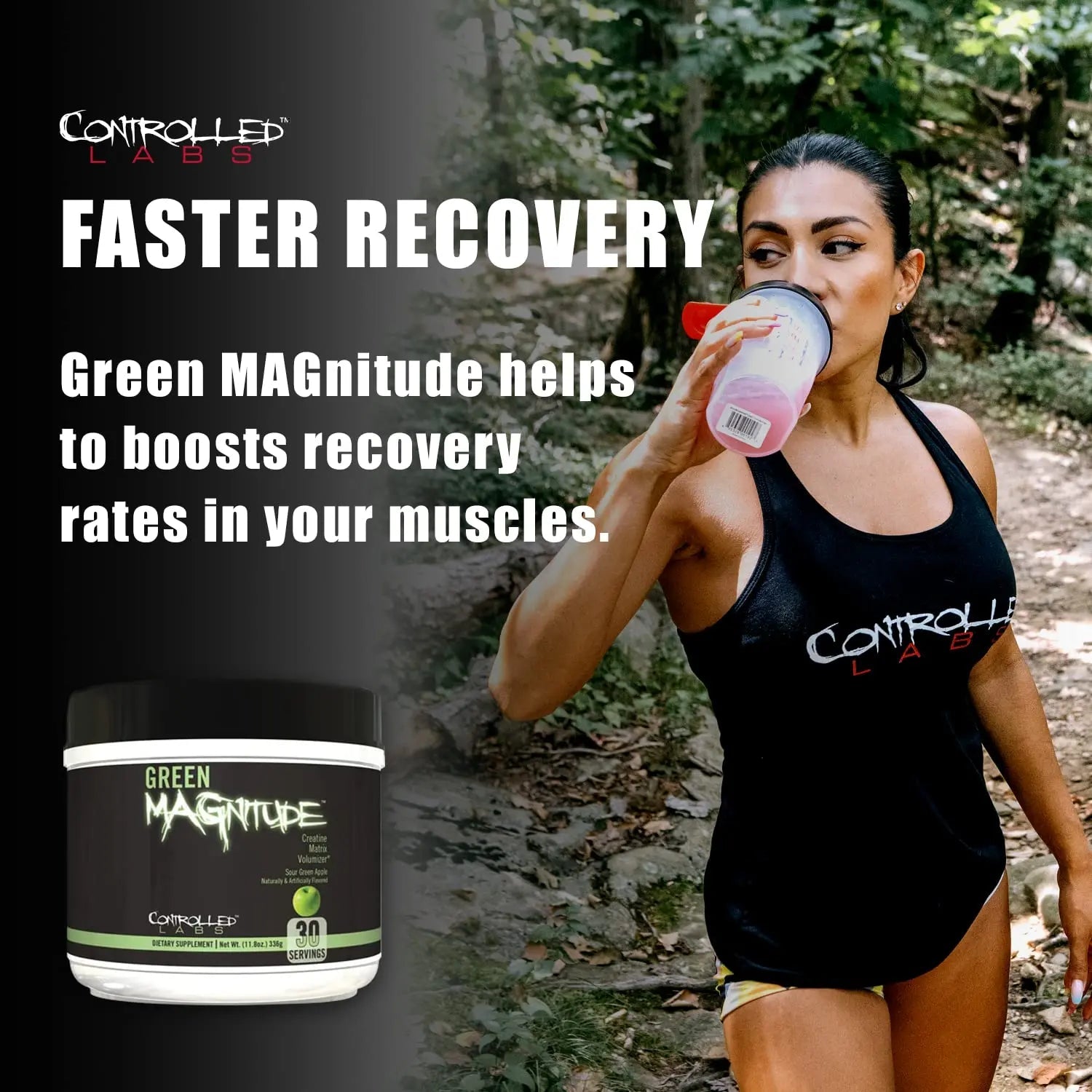 CONTROLLED LABS Green Magnitude Supplement, Synergistic Creatine Formula Powder CONTROLLED LABS Au supplements