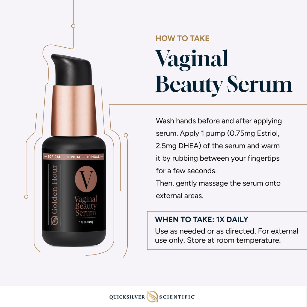 Quicksilver Scientific Vaginal Beauty Serum 1 fl oz (30ml) Quicksilver Scientific Au supplements
