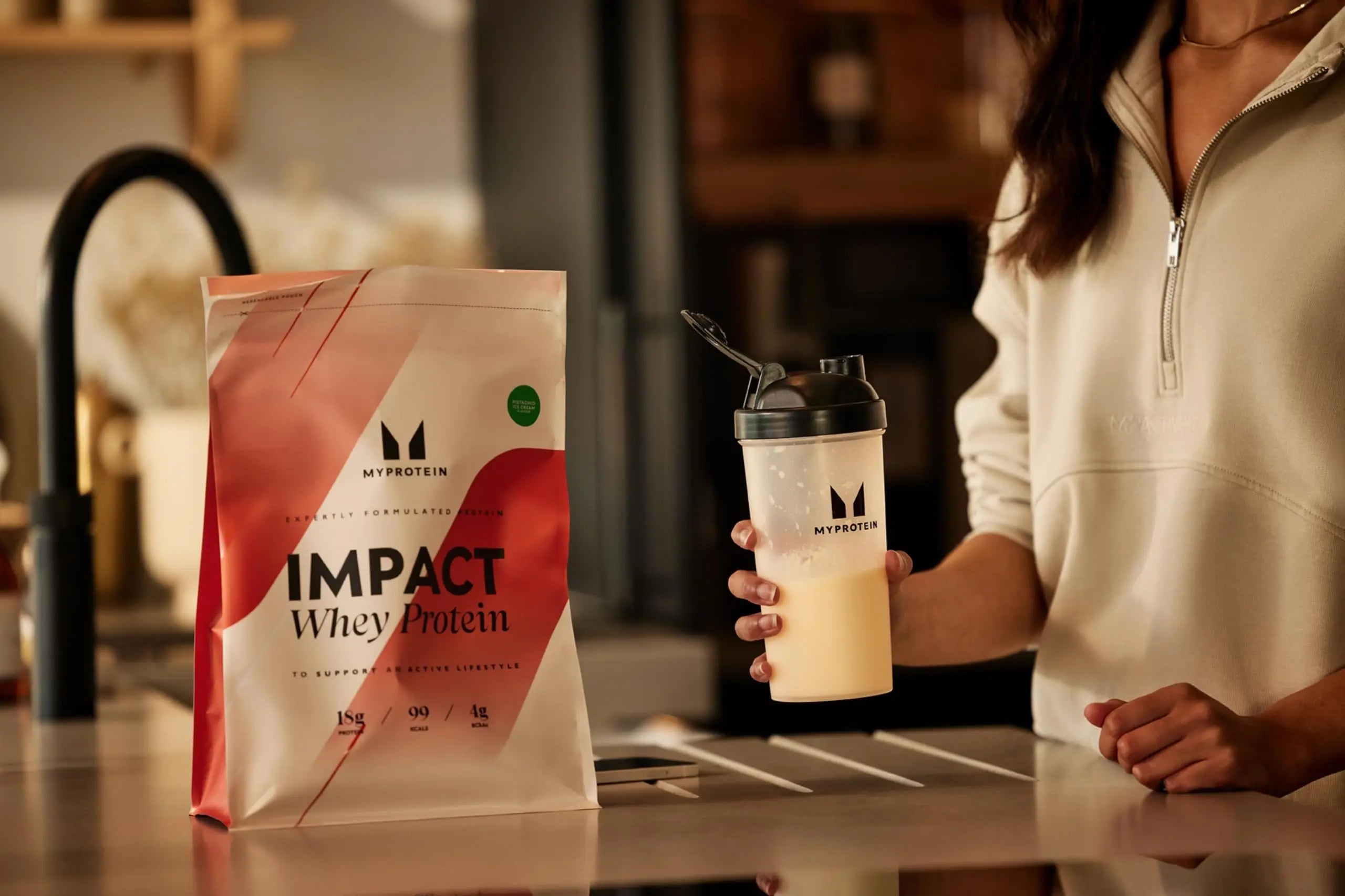 MyProtein Impact Whey Protein - Vanilla 1kg - 40 Servings Myprotein Au supplements