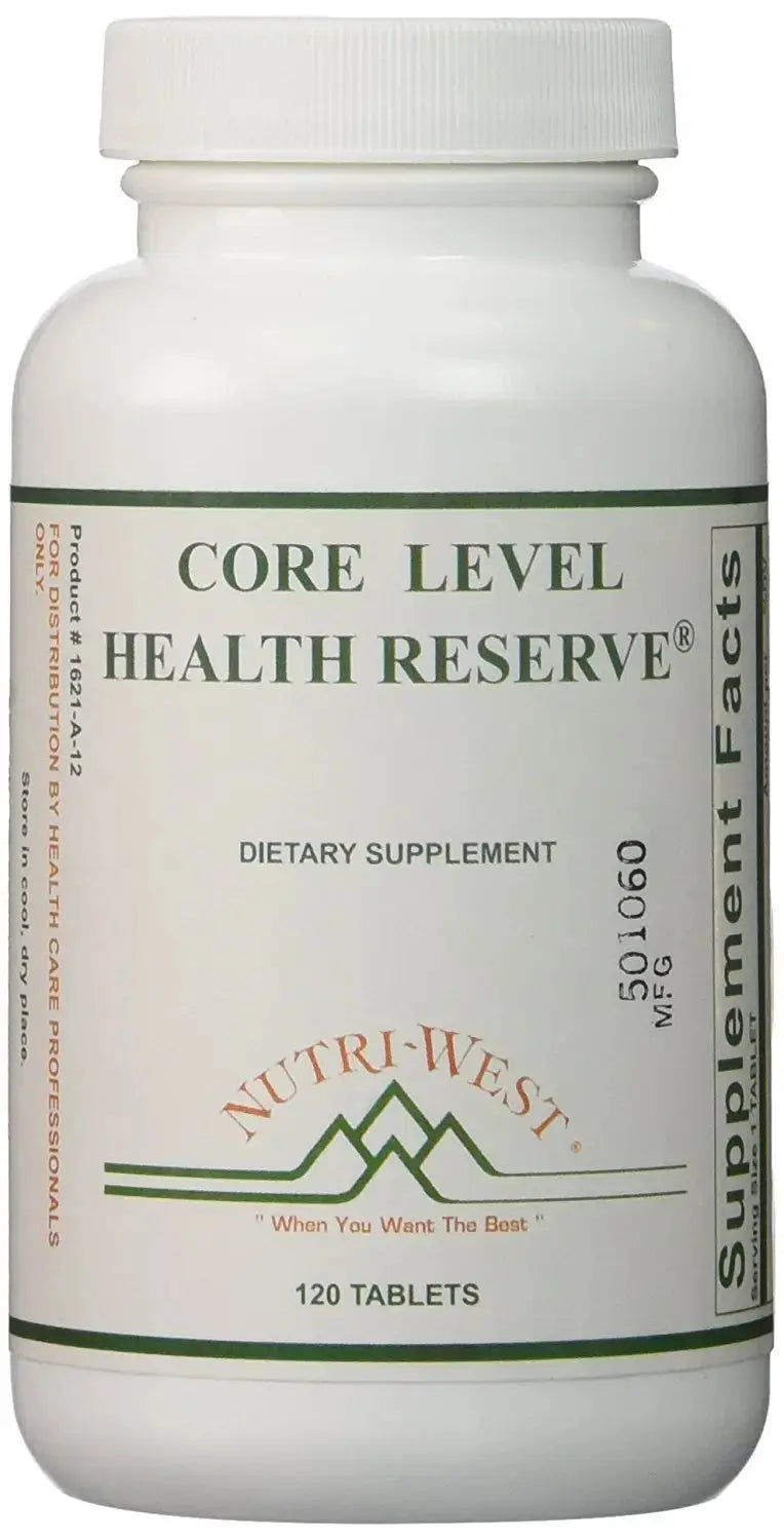 Core Level Health Reserve - 120 Tablets by Nutri West Nutri-West Au supplements