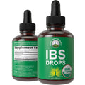 USDA Organic IBS Relief 5-in-1 Liquid Drops. for Ingestion, Bloating, Gas. Irritable Bowel Supplement with 5 Organic Ingredients. Peppermint Oil, Fennel Seed, Chamomile Flower, Rosemary, Holy Basil Peak Performance Au supplements