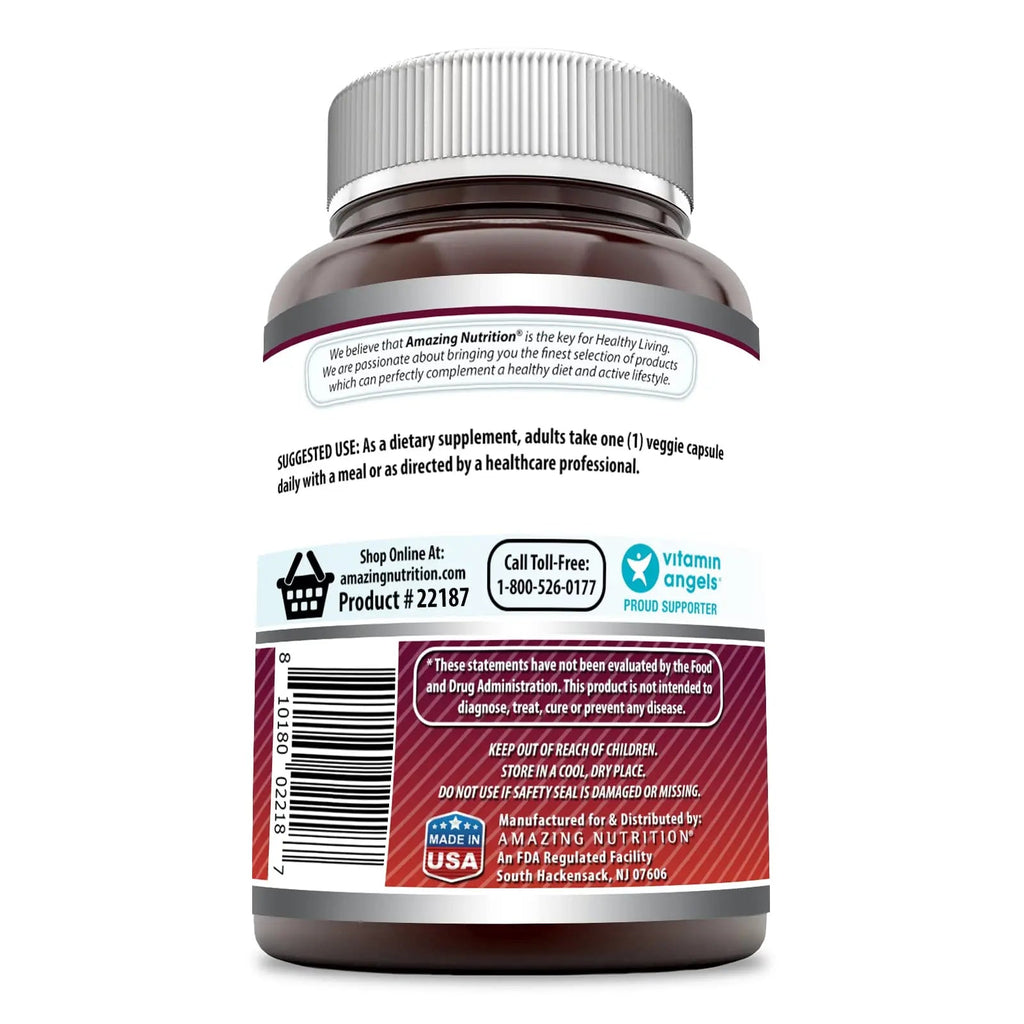 Amazing Formulas Quercetin 500mg 120 Veggie Capsules Supplement - Non-GMO - Gluten Free - Supports Overall Health & Well Being Amazing Nutrition Au supplements
