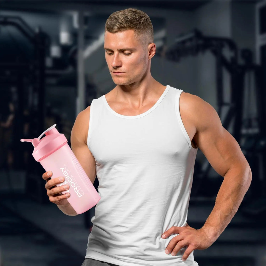 Protein Shaker 20oz Large Shaker Bottle Perfect for Workout Supplements, Protein powder Prodigy Nutrition Labs Au supplements